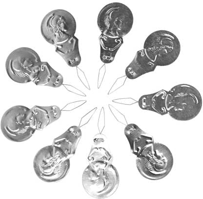 ROYAL VILLA® 20 Pcs Metal Needle Threader Thread Device Easy Stitch Thread Guide Tool Thread Picker