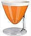 BUGATTI, Uma, Balanza de cocina digital con temporizador, Pantalla electrónica, Bol de pesaje de alimentos extraíble, Capacidad máxima 3 kg, Diseño elegante, Color Naranja