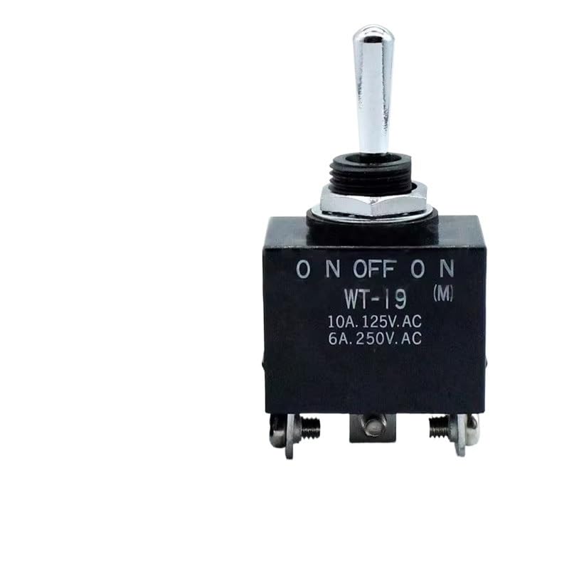 1 STÜCKE WT-18 kippschalter 3pin 3 gears selbst-zurücksetzen Öffnung 12mm 6A250V