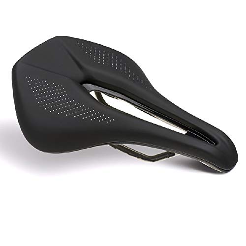 Selle de vélo de course en PU respirant avec coussin souple