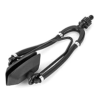 Universal Motorspülung mit zwei Zufuhren, Dual Feed Outboard Marine Boat Yacht Motor Steel Alloy Water Ear Muff Engine Flusher