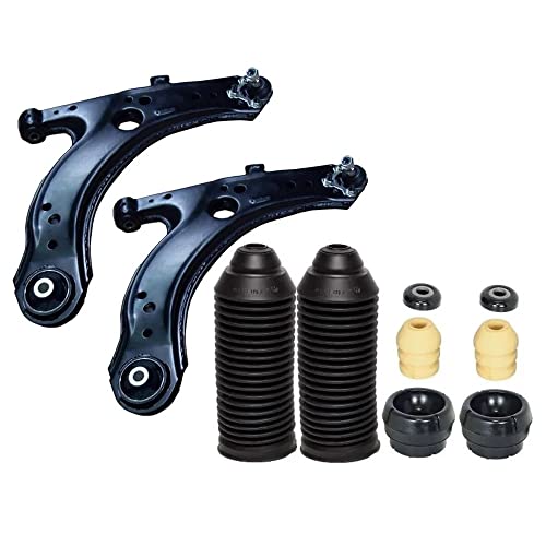 Bandeja + Kit Batente Vw Golf Dianteiro 2007 Até 2012 - O Par