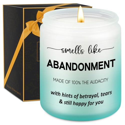 GSPY Scented Candles - Friends Moving Away Coworker Leaving Ideas Funny Retirement Gifts for Women Men - Goodbye Going Away Farewell Gifts for Coworkers Boss Work Bestie Woman Best Friend