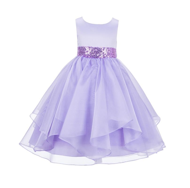 Image of Girl's Synthetic A-Line Maxi Dress