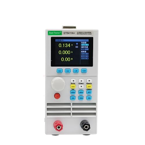 ET5411A+ Electronic Load Tester Programmable USB DC Multi Testers 400W 500V 15A Adjustable Constant Current Voltage Resistance Power Detector
