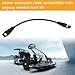 UPMMUD 4-Pin for by Segway Go Kart Kit Extension Cable, Compatible with Ninebot Gokart Pro, S-MAX, Mini PRO Lengthen Adapter Cable Accessories