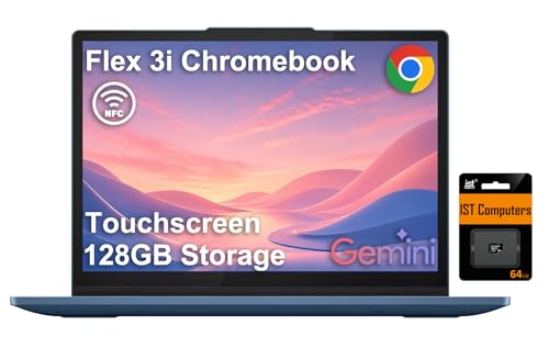 Lenovo IdeaPad Flex 3i Chromebook 2-in-1 Laptop (12.2' FHD+...