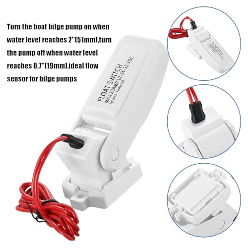FengyingRise 1500gph Electric Marine Bilge Pump with Automatic Boat Bilge Pump Float Switch, for Areas In Ships by FengyingRise - Image 6