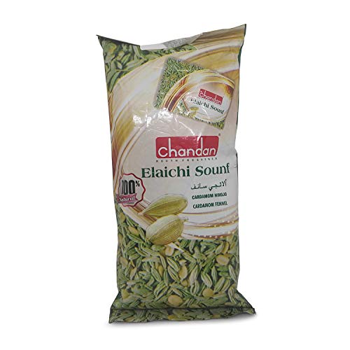 Image of Chandan Mouth Freshener Elaichi Sounf 150g (Pack of 4)