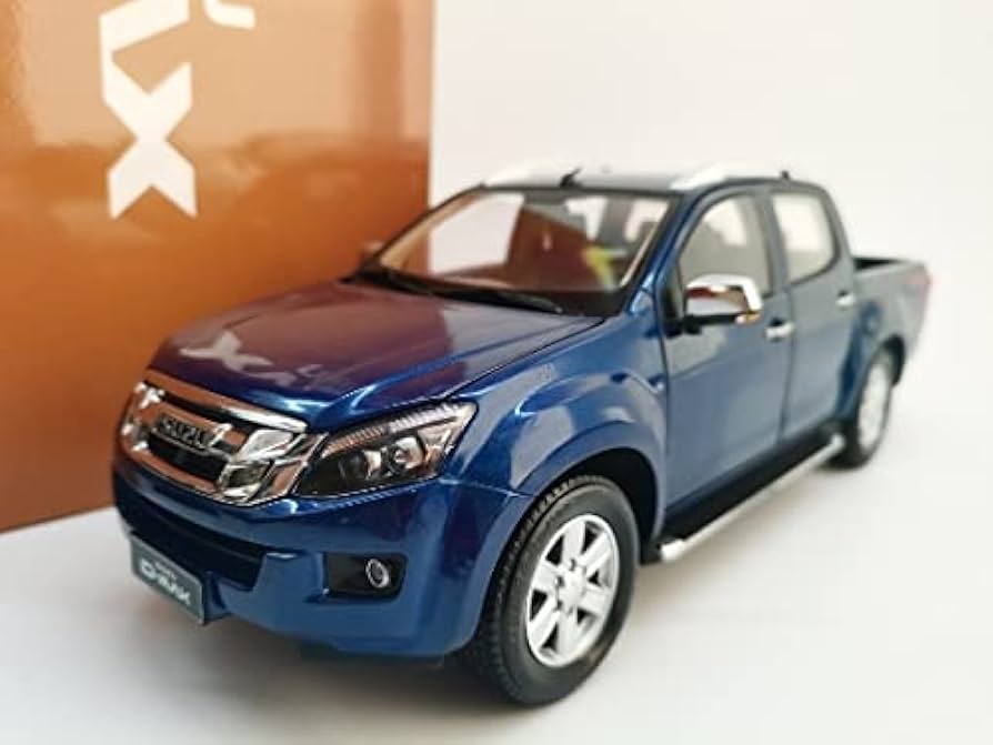 1/18 いすゞ　　D-マックス 1/18 Scale ISUZU D-MAX Pickup 2023 Orange Diecast Car Model