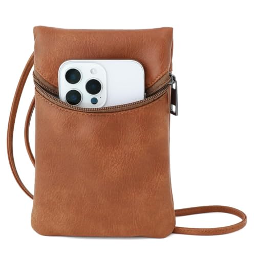 Image of Small Crossbody Women Cell Phone Purse Wallet Bag With Shoulder Strap