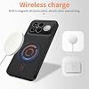 Funda Magnética Compatible con Xiaomi Poco F8 Ultra, Negro | Tela Tejida, Imán Integrado, Anti-Huellas, Resistente a Golpes 6