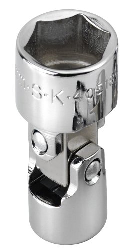 SK Hand Tool 40524 6 Point 24mm Drive Flex Socket, 3/8-Inch, Chrome
