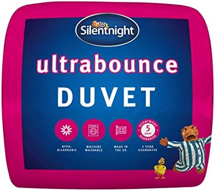 Silentnight Ultrabounce 10.5 Tog Double Duvet  All Year Duvet Quilt Ideal for Summer and Winter  Hypoallergenic and Machine Washable - Double