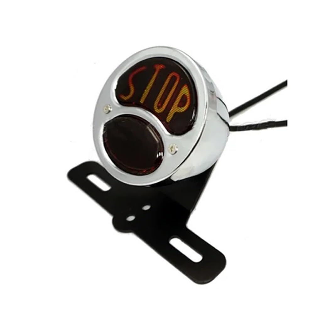 Feu arrière de moto vintage pour customisation Bobber et Chopper look rétro
