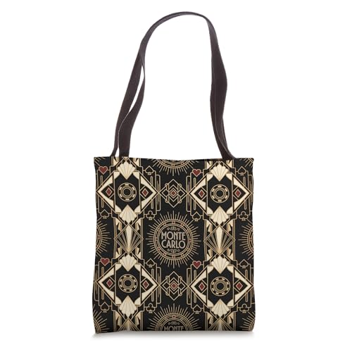 Monte Carlo Casino Art Deco Tote Bag