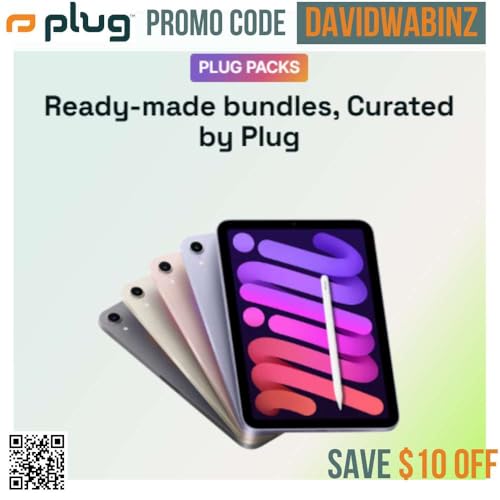 Plug Tech Promo Code DAVIDWABINZ -$10 OFF all orders