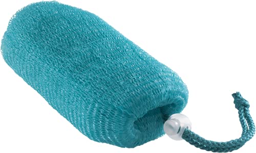 Freeman Net Soap Pouch, Exfoliating Mesh Body Scrubber, Bath & Shower Pouf Removes Dead Skin, Dirt, & Impurities, For Soap Bars, Textured Netting For Mild Exfoliation, Self-Tan Prep, 4 Count #TOP18