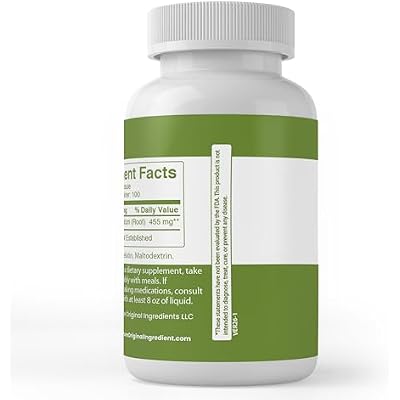 Pure Original Ingredients Japanese Knotweed, (100 Capsules) Always Pure, No Additives or Fillers, Lab Verified
