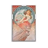 Alphonse Mucha Poster de peintre Printemps 1896   Impression sur toile   Idée photo à suspendre   30 x 45 cm