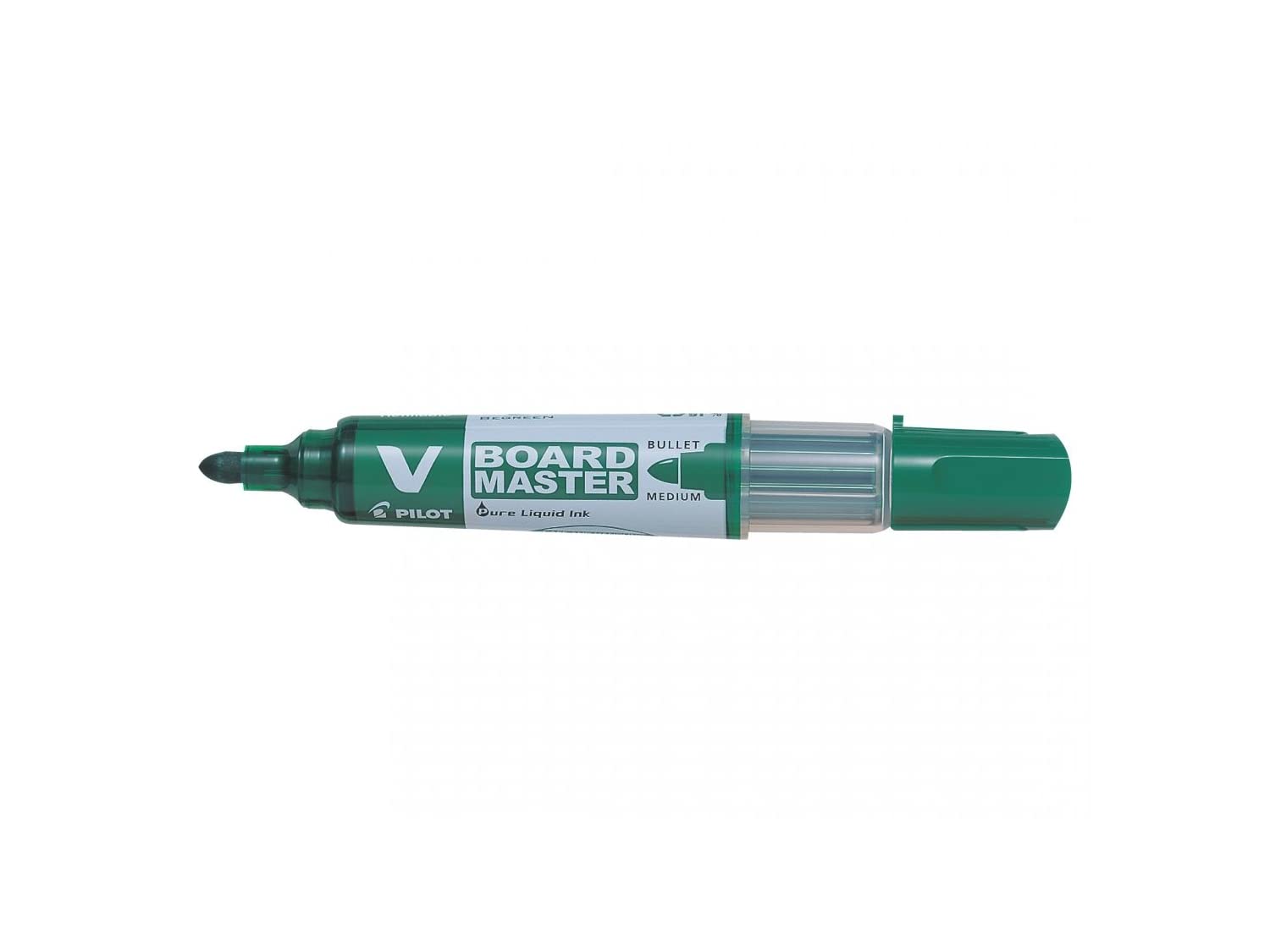 PILOT Vboard Master Green Whiteboard Marker (Pack of 10)