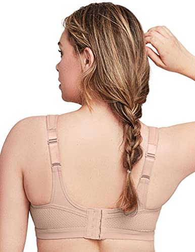 Glamorise Womens Hi-Impact Underwire Underwire #9066 Sports Bra, Café, 36C Us #TOP1