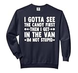 I Gotta See The Candy First Funny Sarcastic Humor Halloween Comfort Colors Adult Sweatshirt