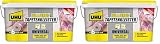 UHU Fix & Fertig Tapetenkleister Universal, Eimer, Fertigkleister für die einfache Anbringung von Tapeten aller Art, 5 kg (Packung mit 2)