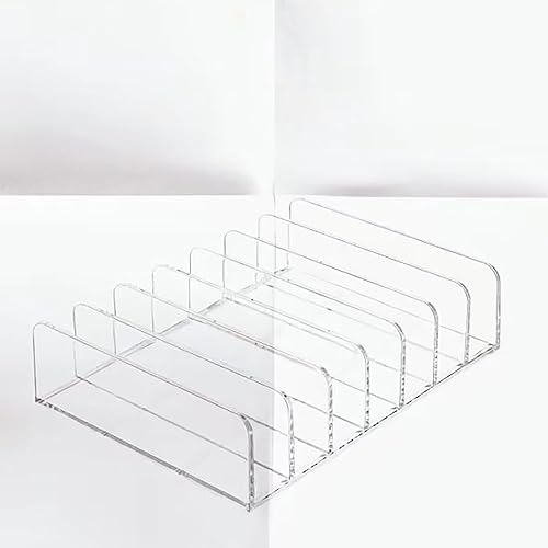 Miniatura 2 de Paquete de 2 organizadores de paleta de maquillaje de sombra de ojos acrílica organizador de maquillaje para cajón, vitrina de cosméticos de 7