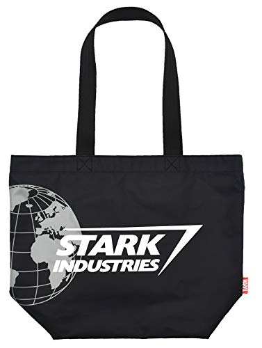 丸眞 トートバッグ Marvel マーベル スターク・インダストリーズ ブラックトート 2505034300 h33×w44×d15cm (持ち手部分含めず)