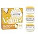 Venus Deluxe Comfort Glide Razors for Women Coconut Moisturizing Fragrance Shavers 3 Spare Blades