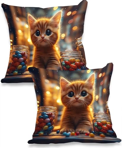 �L�i�˂��j�N�b�V�����J�o�[ 45x45 cm �k�� 2���Z�b�g �x���x�b�g �V���v�� �����I�� ���J�o�[ ������� �N���V�b�N �\�t�@�w���� ���� �������B���t�@�X�i�[ ���z�c �ґ� �X�^�C�� �N�b�V�����P�[�X �\�t�@�p �ԓ� �Q���p �������茋���j��