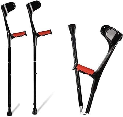 Béquilles d'avant-bras béquille de canne réglable pour adulte pliable