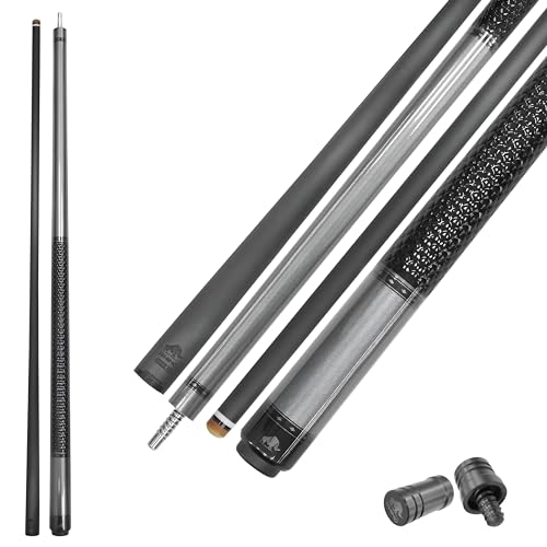 Baoblaze Queue De Billard En Fibre De Carbone 147 Cm – Pointe 13 Mm, Ultra Stable Et Durable, Noir