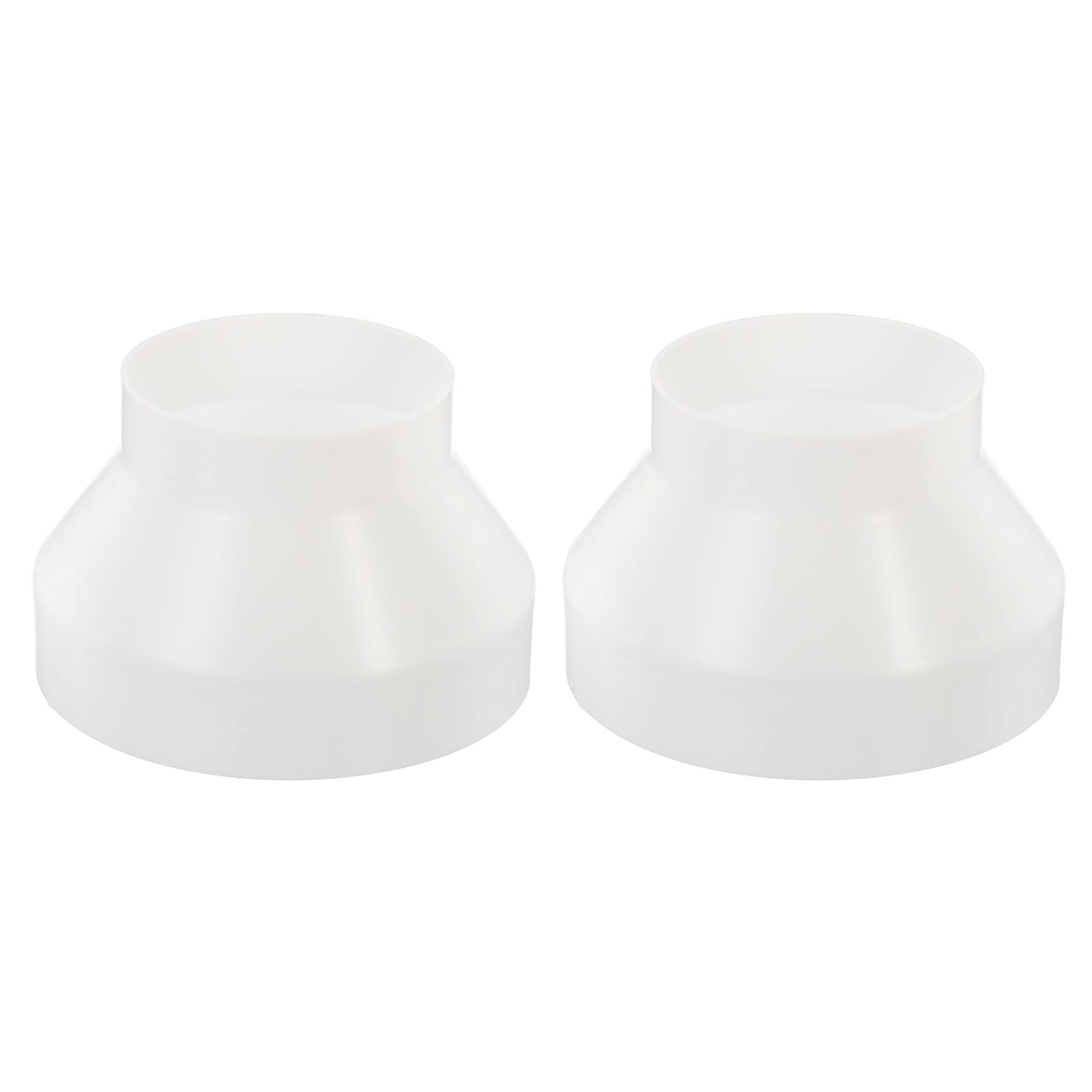 Reductor de conducto para conectar extractor de baño y tubos de ventilación aire acondicionado
