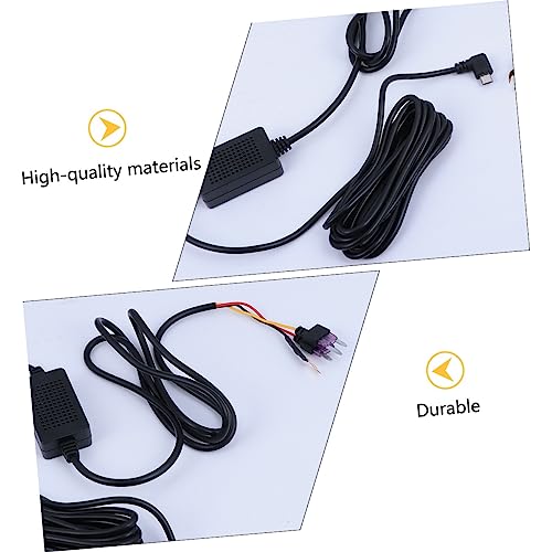 Cable de coche mini USB SHINEOFI para viajes largos con GPS y DVR activos 7