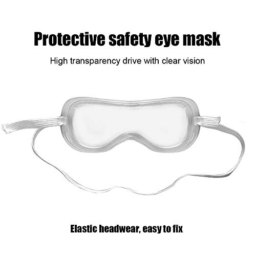 DECDEAL Googles à prova de poeira Protetor ocular à prova de vento Óculos de segurança para equitaçã