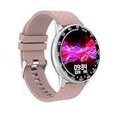 DROOS H30 Smartwatch, Full Touch Fitness Tracker Herzfrequenz Blutdruck Smartwatch, kompatibel mit Android 4.4 Above, iOS 9.0 Above(B)(D)