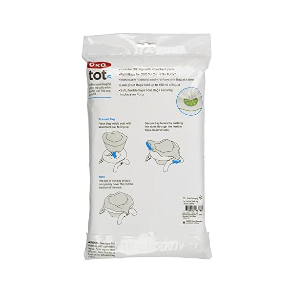 OXO Tot 2-in-1 Go Potty Refill Bags, 60 Count – Bild 4