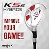 Majek Golf All Hybrid PW Regular Flex Right Handed New Utility R Flex Club