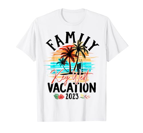 Key West Florida Vacation 2023 Groupe familial correspondant T-Shirt