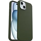 otterbox symmetry series cactus leather magsafe custodia per iphone 15/iphone 14/iphone 13 plus, custodia protettiva sottile antiurto, a prova di caduta, testata 3x norme mil-std 810g, verde