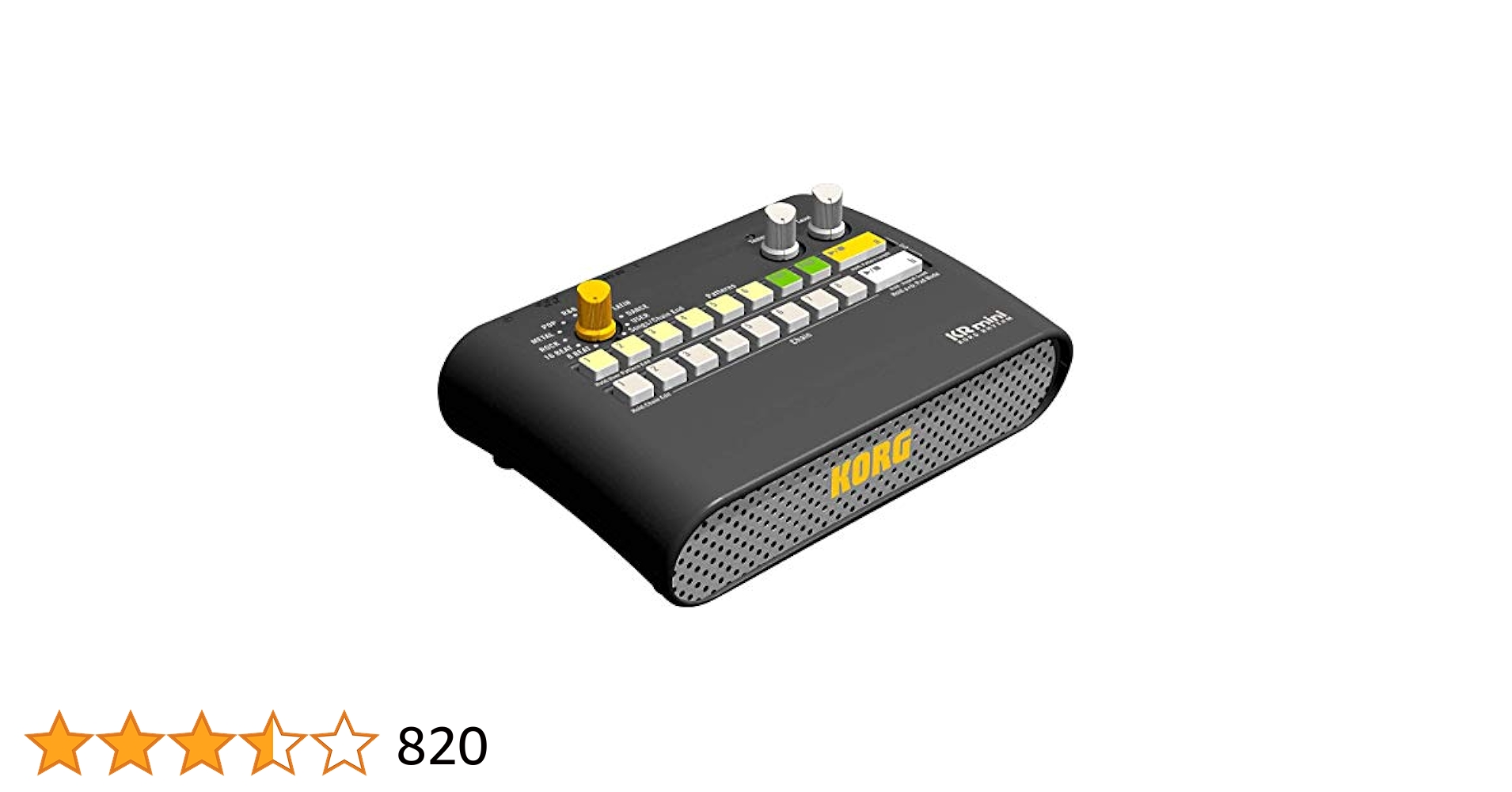 KORG KR mini リズムマシン KORG KR mini レビュー 「話題のリズムボックスを試してみた