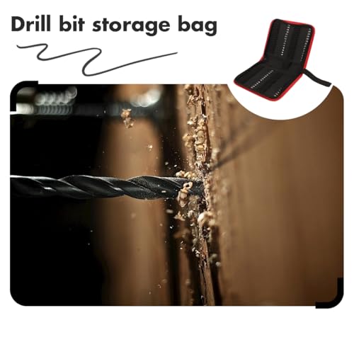 Pochette de rangement pour outils de bricolage compacte 228x175x45 mm robuste - 8