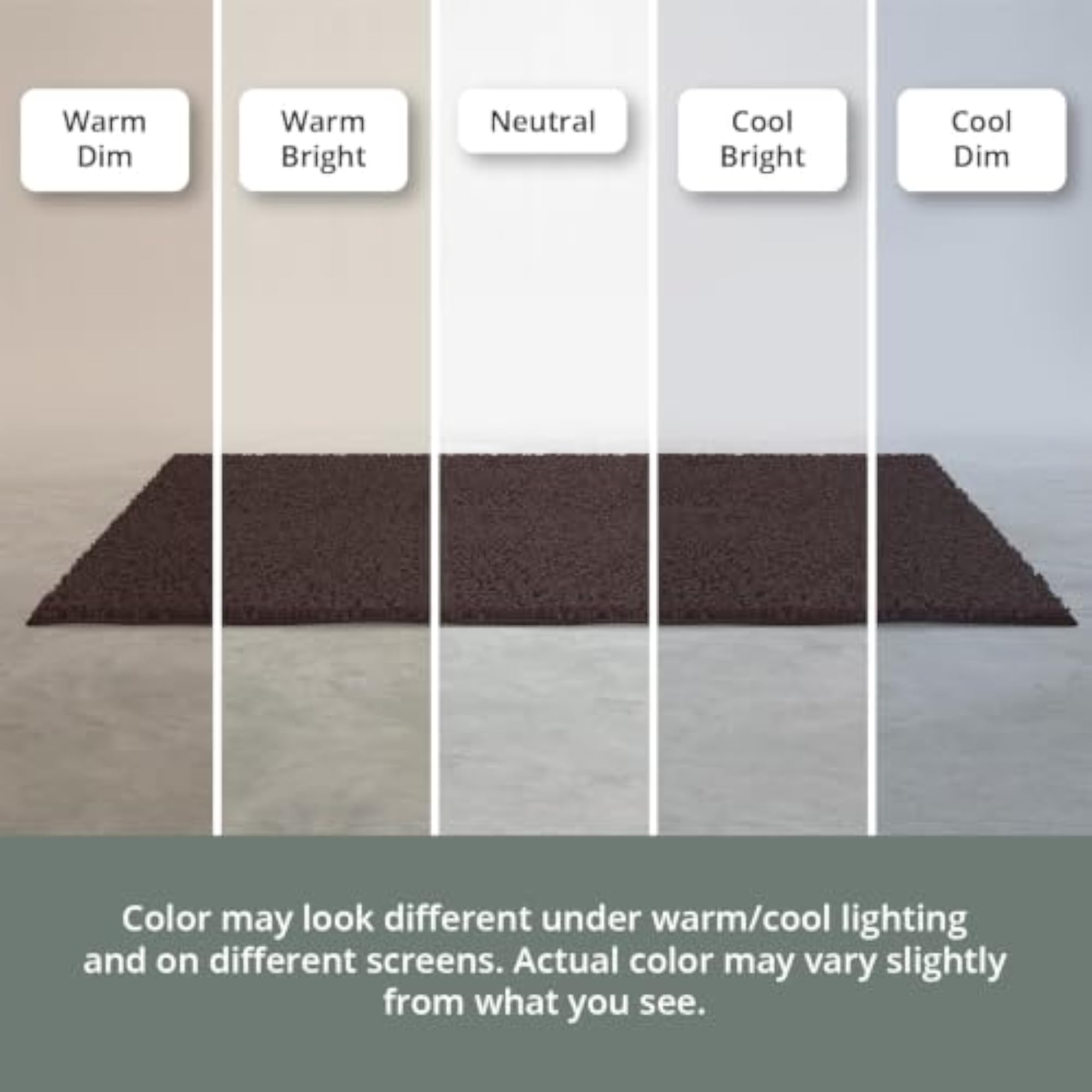 Absorbent Microfiber Chenille Door Mat Runner, Quick Drying