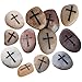 Cross Worry Stones (1 Dozen) - Bulk