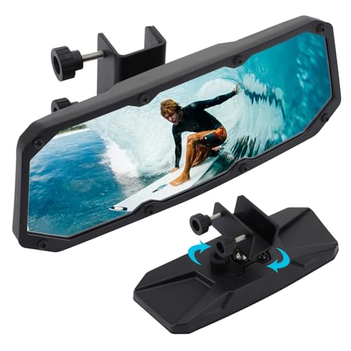 Miroir de la vue arrière du bateau premium avec finition élégante