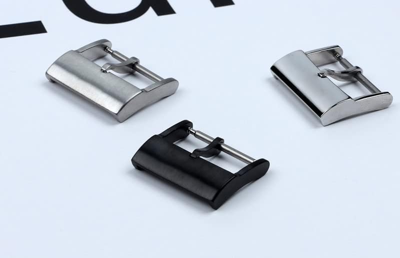 Quality Original Style Watchband Pin Buckle For Breitling Clasp 20mm Silver Stainless Steel Clasp For Leather Silicone Strap