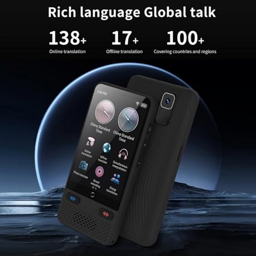 Traductor de voz de 138 idiomas con reductor de ruido HD para comunicacion grupal precisa 5