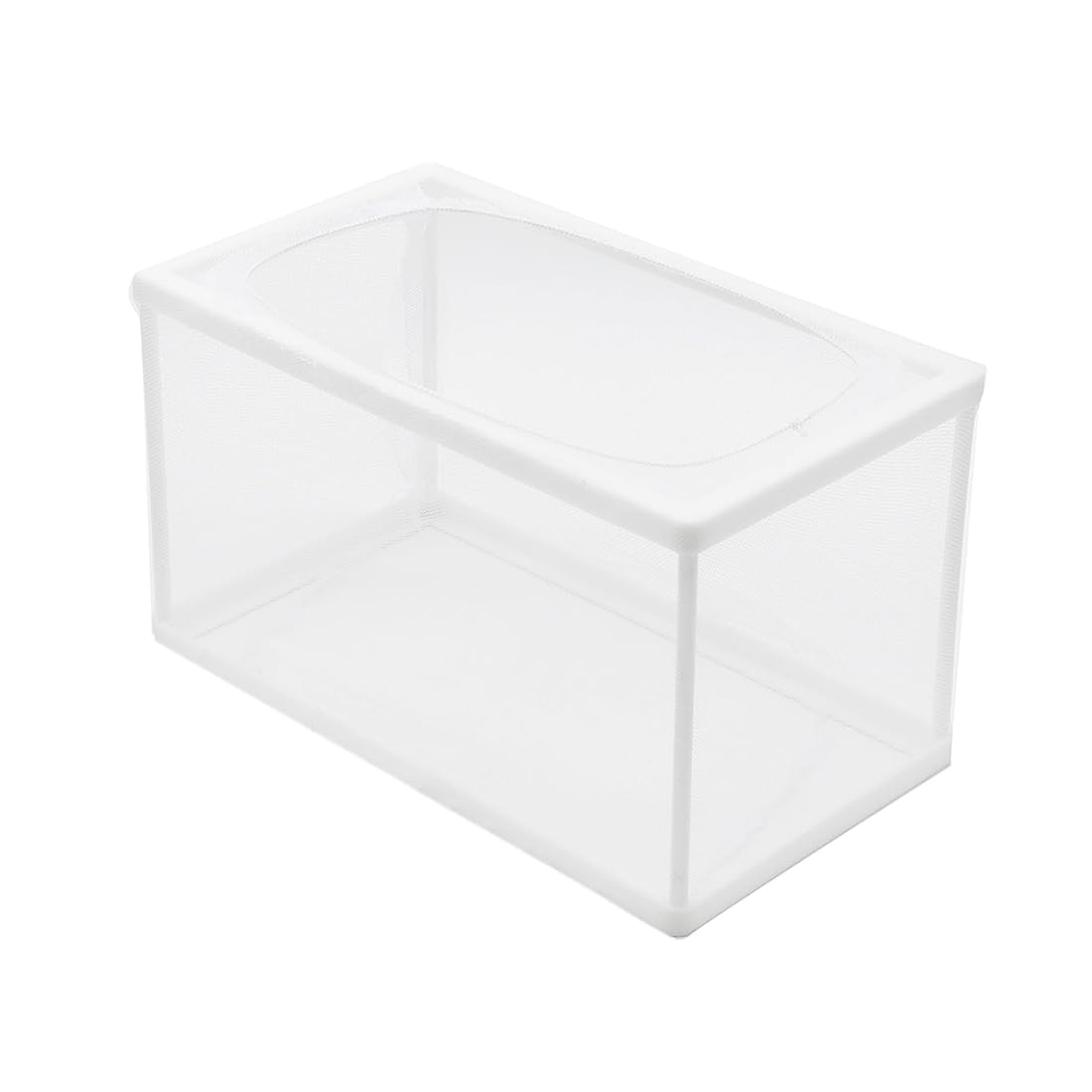 FAST WORLD SHOPPING Sala Parto per Acquario Dolce e Marino 26 x 15 x 15 cm, Salaparto Incubatrice a Rete con Ventose, Cubo a Sacca per l'Allevamento Sicuro degli Avannotti